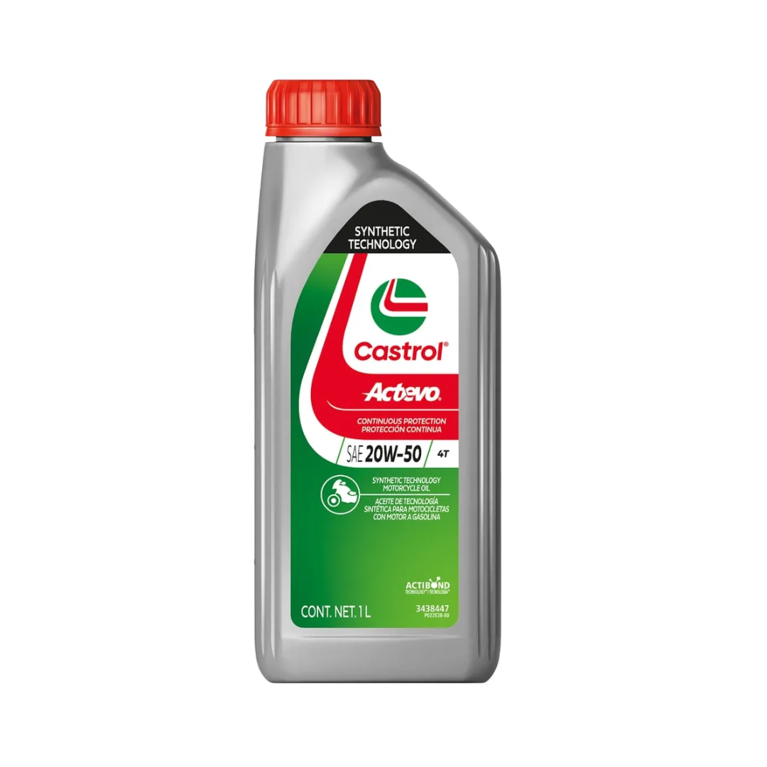 Aceite Castrol Castrol Actevo 4T Semi-sintético en Tyre Center CR